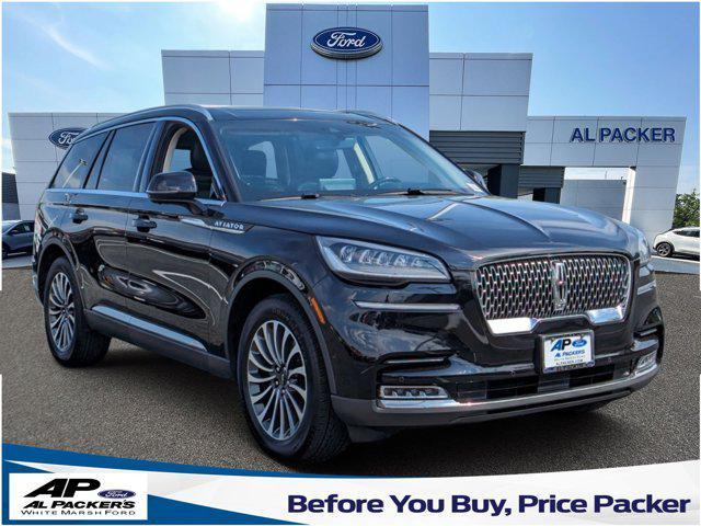 used 2020 Lincoln Aviator car, priced at $38,200