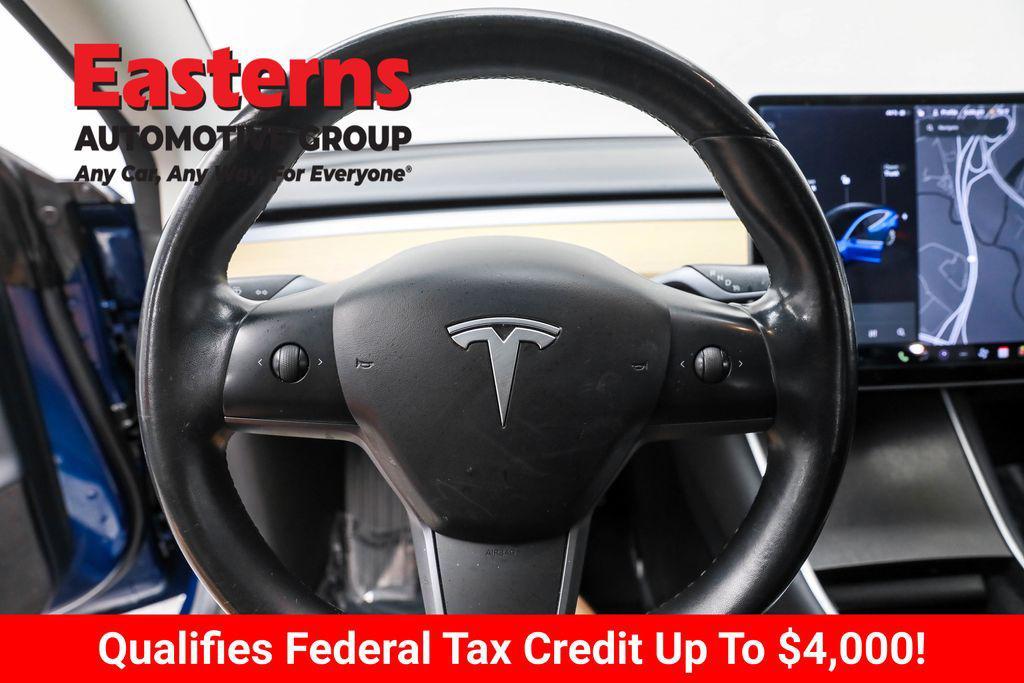 used 2018 Tesla Model 3 car, priced at $21,950