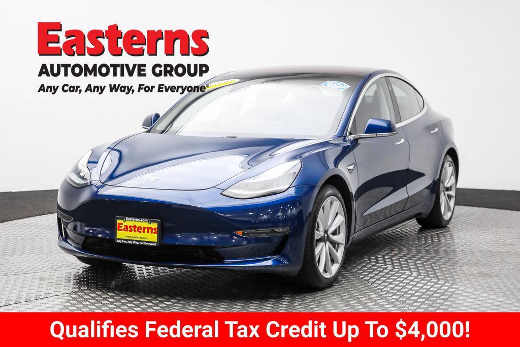 used 2018 Tesla Model 3 car, priced at $21,950