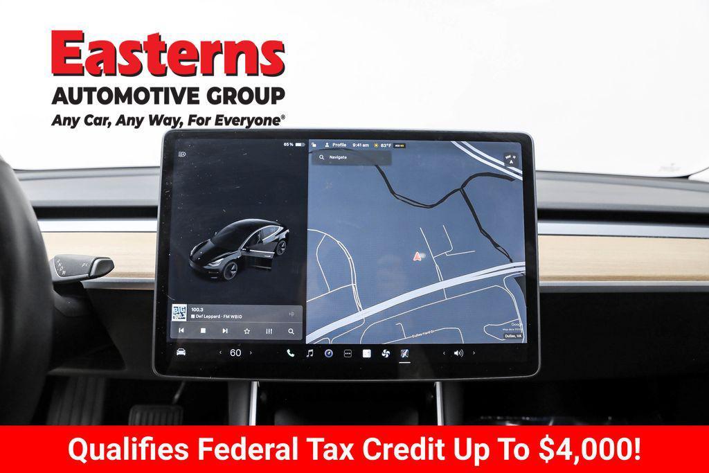 used 2018 Tesla Model 3 car, priced at $23,190