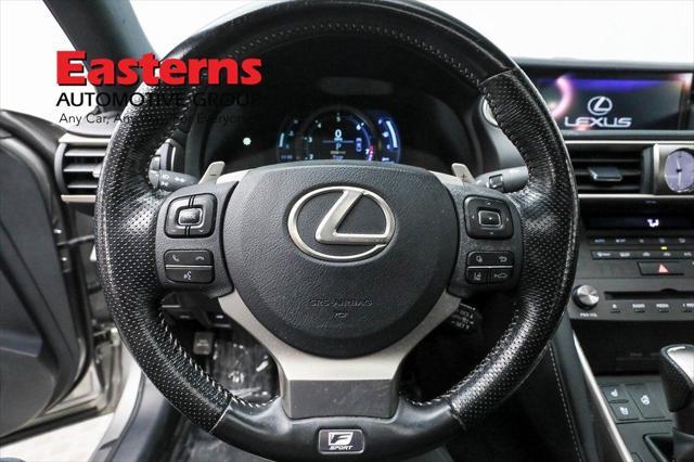 used 2019 Lexus IS 300 car, priced at $29,375