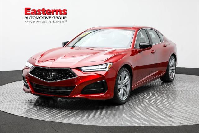 used 2021 Acura TLX car, priced at $25,490