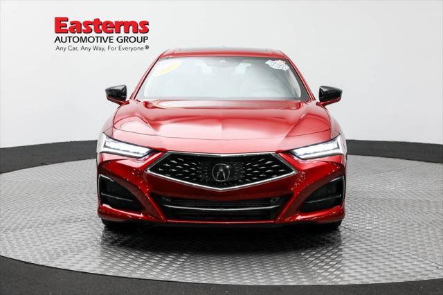 used 2021 Acura TLX car, priced at $25,490