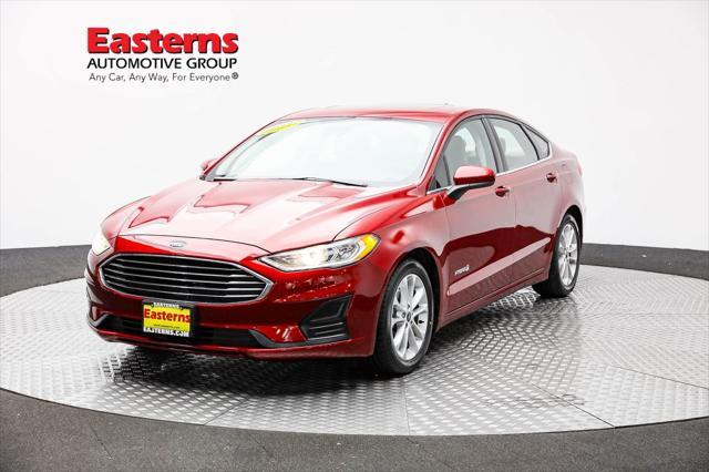 used 2019 Ford Fusion Hybrid car, priced at $16,390