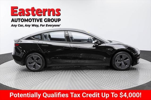 used 2022 Tesla Model 3 car, priced at $25,425