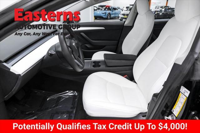 used 2022 Tesla Model 3 car, priced at $25,425