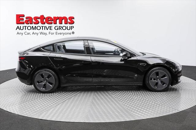 used 2022 Tesla Model 3 car, priced at $26,750