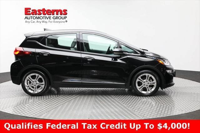 used 2021 Chevrolet Bolt EV car, priced at $18,490