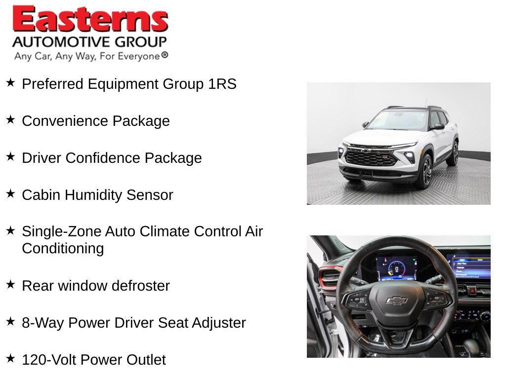 used 2024 Chevrolet TrailBlazer car, priced at $25,490