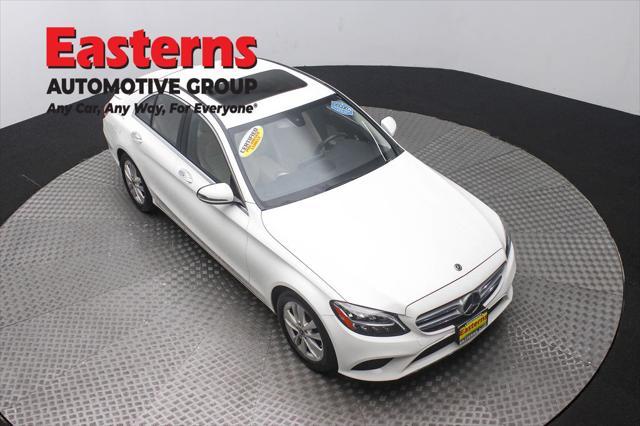 used 2019 Mercedes-Benz C-Class car, priced at $21,490