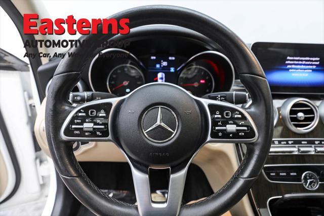 used 2019 Mercedes-Benz C-Class car, priced at $21,490