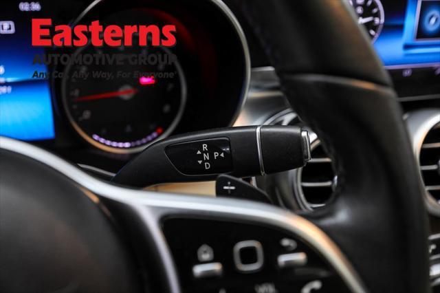 used 2019 Mercedes-Benz C-Class car, priced at $21,490