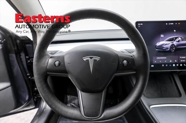 used 2022 Tesla Model 3 car, priced at $25,990