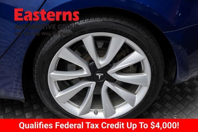 used 2018 Tesla Model 3 car, priced at $19,490
