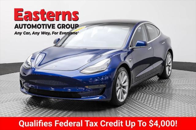 used 2018 Tesla Model 3 car, priced at $19,490
