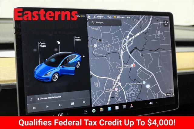 used 2018 Tesla Model 3 car, priced at $19,490