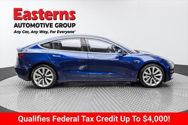 used 2018 Tesla Model 3 car, priced at $19,490