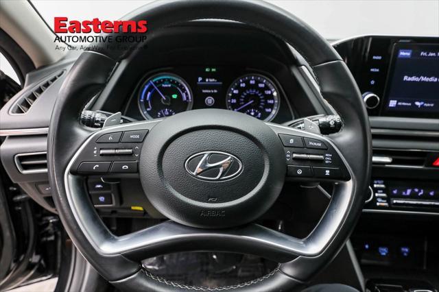 used 2021 Hyundai Sonata car, priced at $23,950