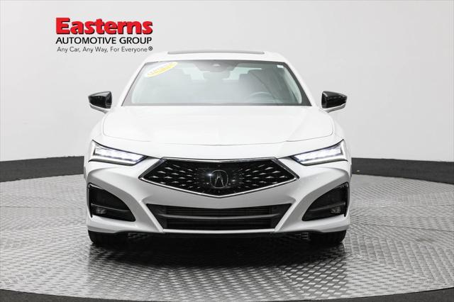 used 2021 Acura TLX car, priced at $29,750