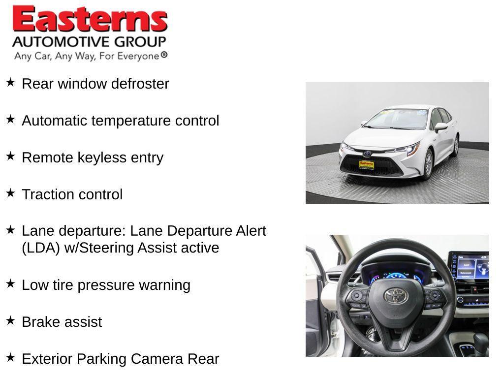 used 2021 Toyota Corolla car, priced at $18,490