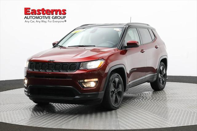 used 2021 Jeep Compass car, priced at $18,490