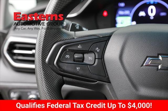 used 2023 Chevrolet Bolt EV car, priced at $20,490