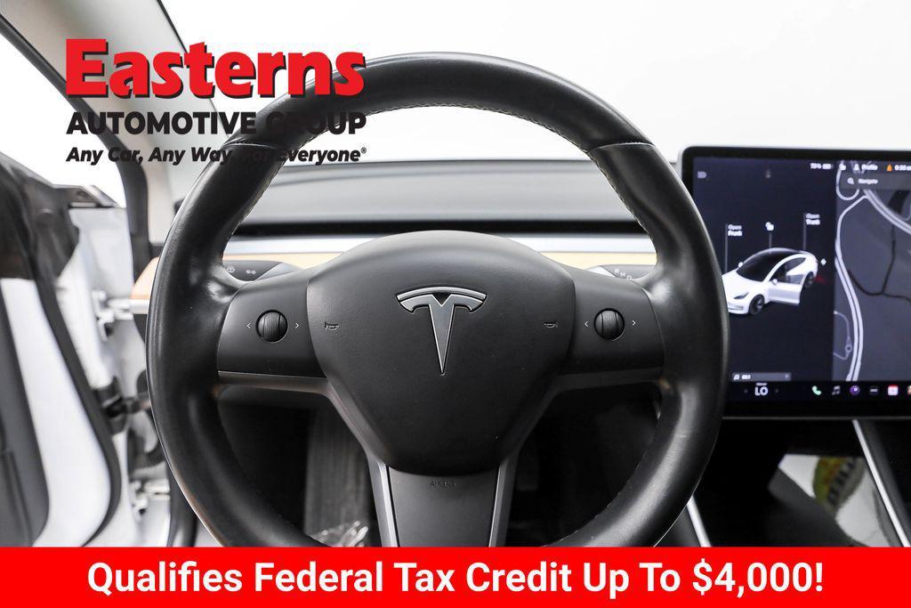 used 2019 Tesla Model 3 car, priced at $24,190
