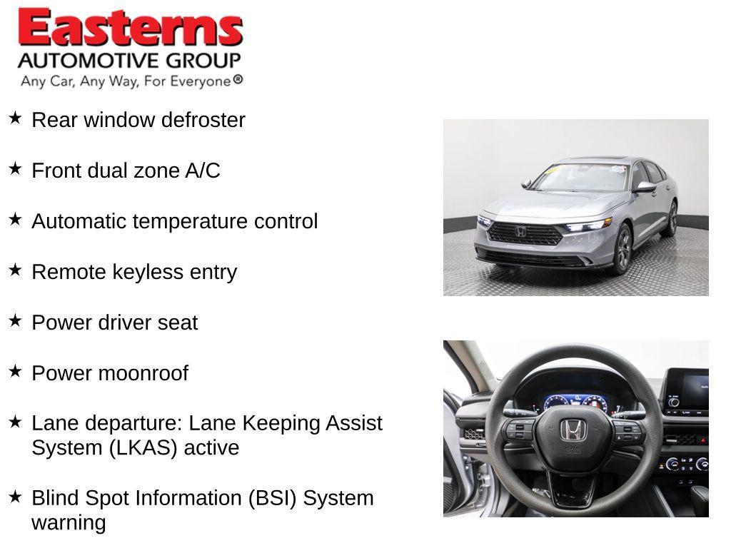 used 2024 Honda Accord car, priced at $26,690