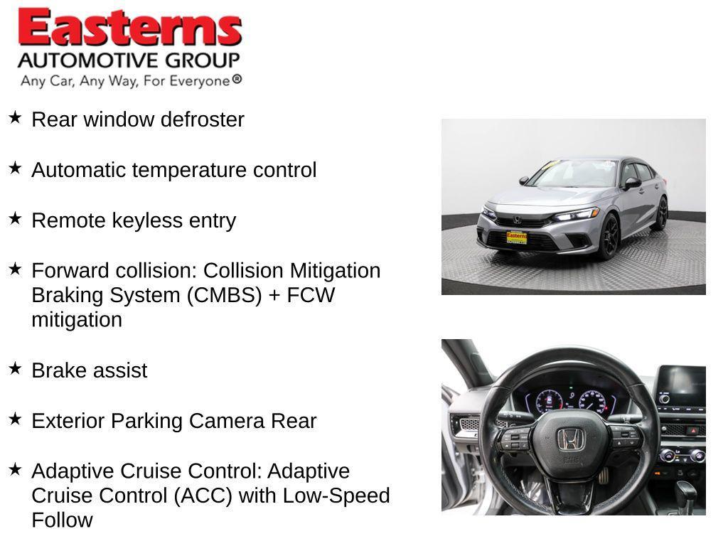 used 2022 Honda Civic car, priced at $22,490