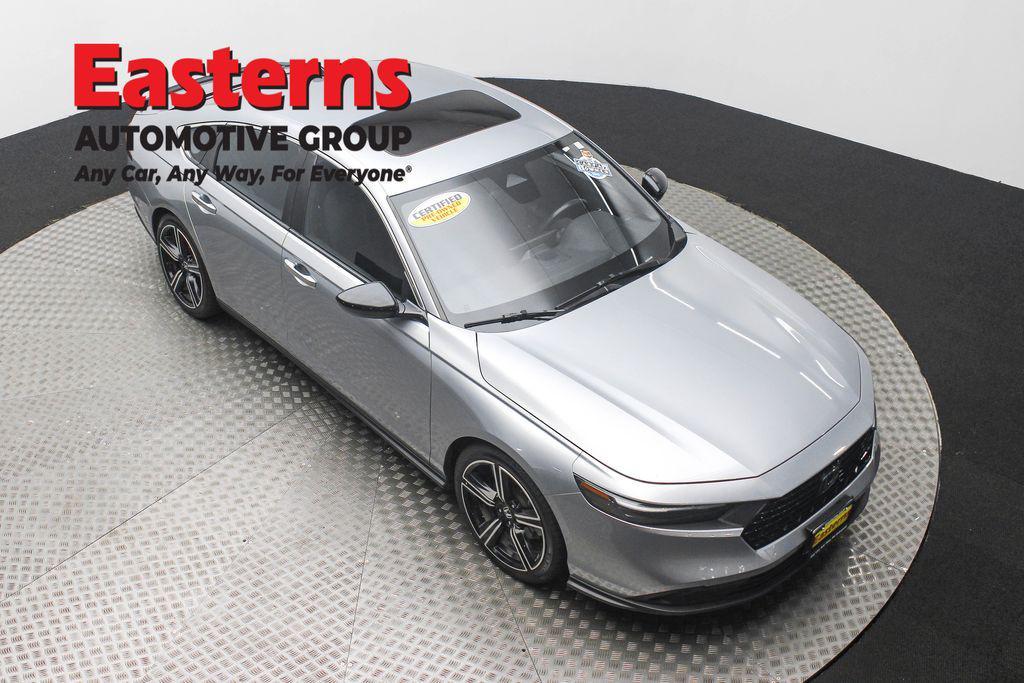 used 2023 Honda Accord Hybrid car, priced at $26,950