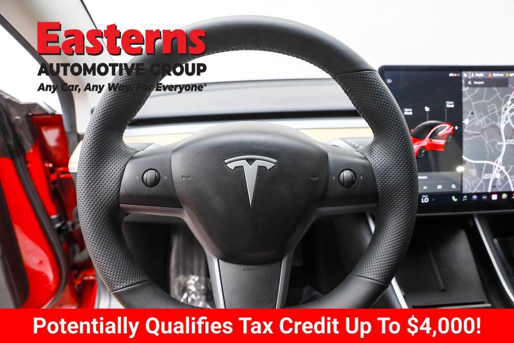 used 2019 Tesla Model 3 car, priced at $24,950