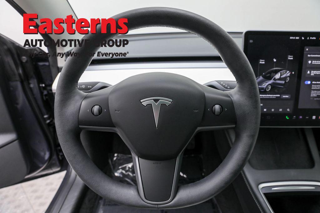 used 2023 Tesla Model 3 car, priced at $24,175