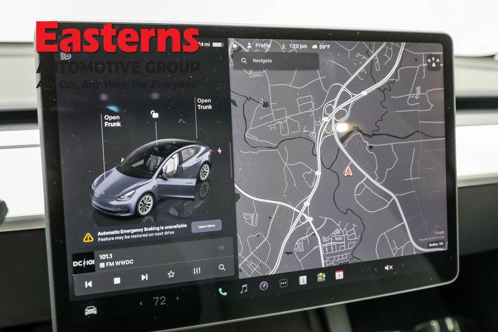 used 2023 Tesla Model 3 car, priced at $24,175