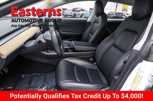 used 2018 Tesla Model 3 car, priced at $24,490