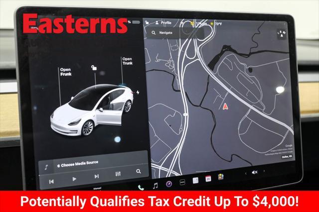 used 2018 Tesla Model 3 car, priced at $24,490