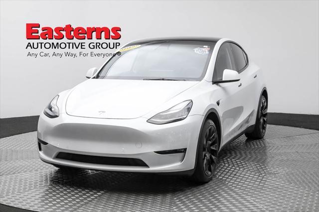 used 2021 Tesla Model Y car, priced at $28,490