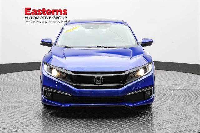 used 2021 Honda Civic car, priced at $19,290