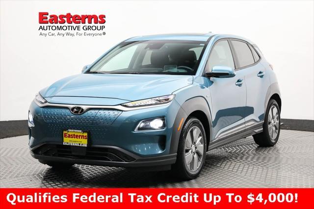 used 2020 Hyundai Kona EV car, priced at $20,950