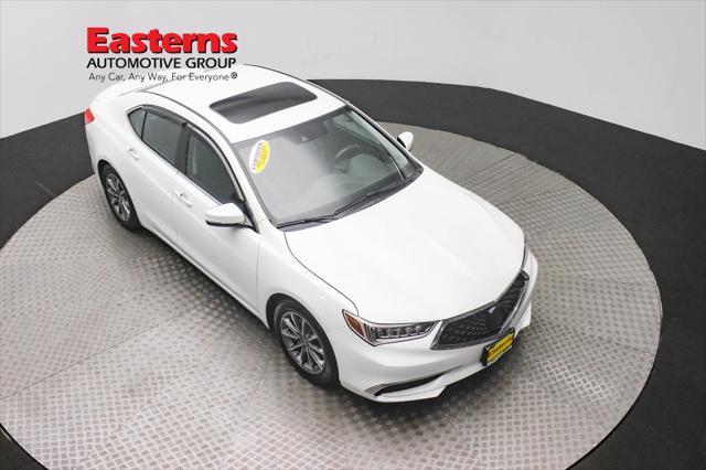 used 2020 Acura TLX car, priced at $20,950