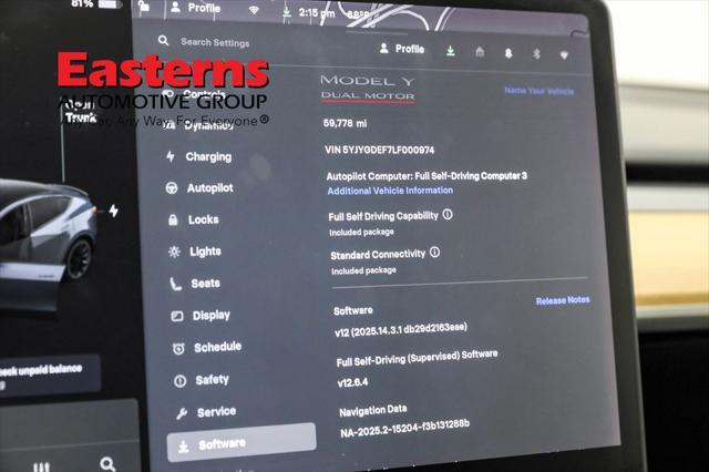 used 2020 Tesla Model Y car, priced at $27,950