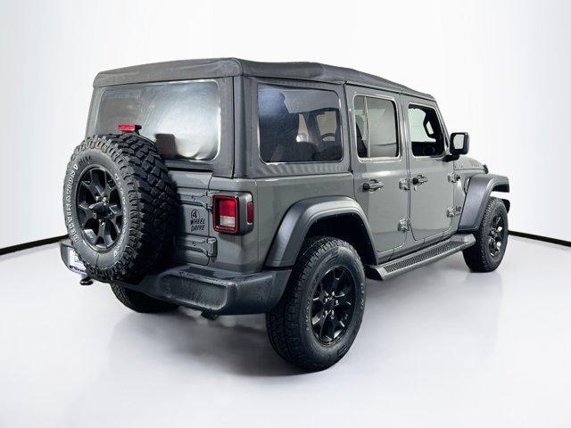 used 2021 Jeep Wrangler car, priced at $30,143