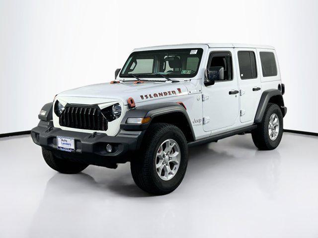 used 2021 Jeep Wrangler Unlimited car, priced at $33,428