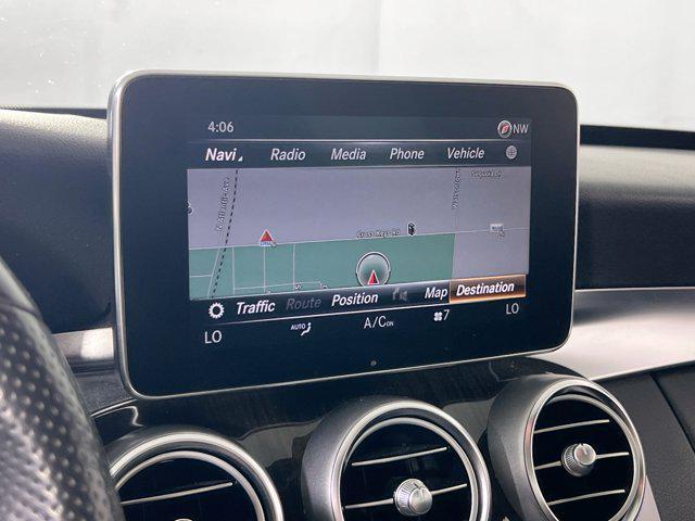 used 2018 Mercedes-Benz C-Class car, priced at $19,495