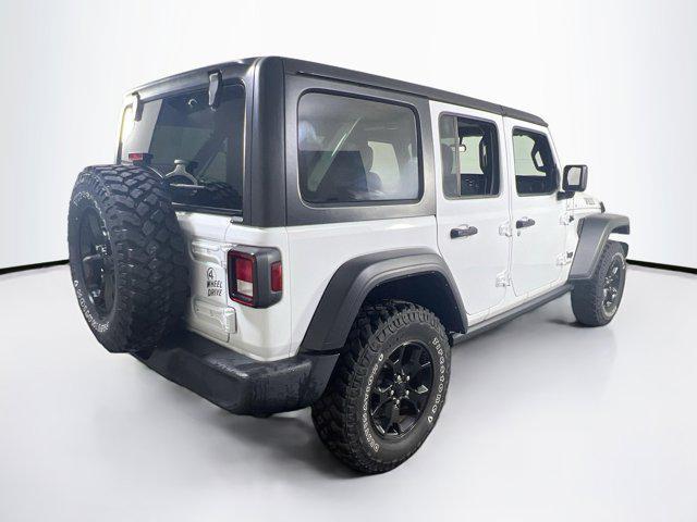 used 2021 Jeep Wrangler car, priced at $35,030