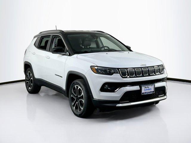 used 2022 Jeep Compass car, priced at $25,107