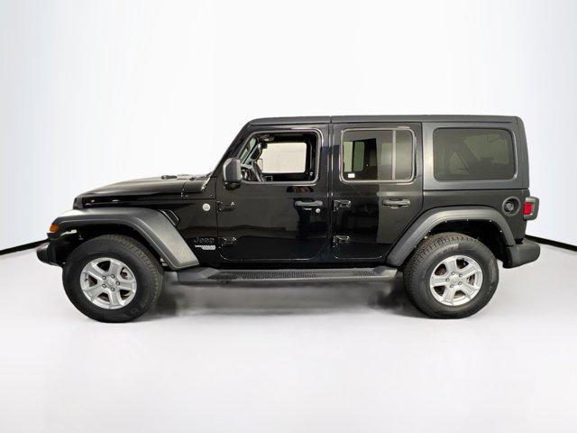 used 2021 Jeep Wrangler Unlimited car, priced at $32,817