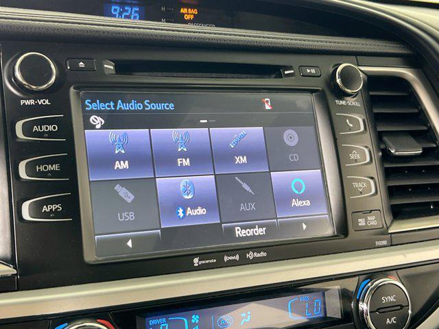 used 2019 Toyota Highlander car, priced at $27,446