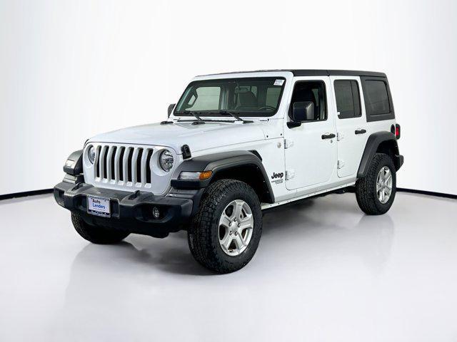 used 2021 Jeep Wrangler Unlimited car, priced at $32,161