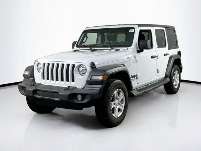 used 2021 Jeep Wrangler Unlimited car, priced at $31,669