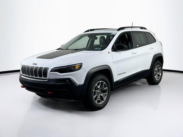 used 2022 Jeep Cherokee car, priced at $27,495